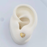 Topos Corazon 0.8gr / 5.88mm Oro Amarillo 18K %