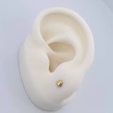 Topos Corazon 0.4gr / 3.35mm Oro Amarillo 18K %