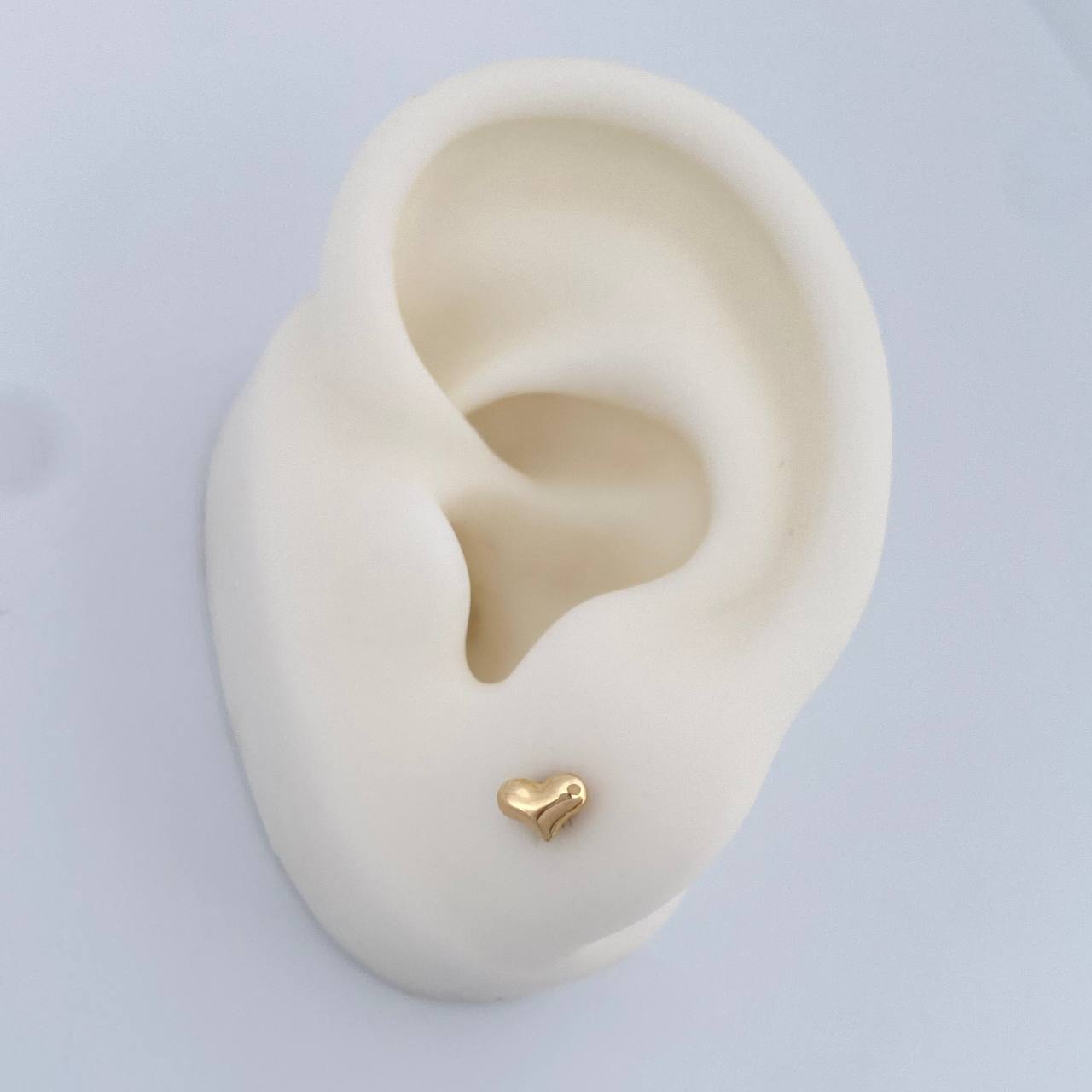 Topos Corazon 0.5gr / 4mm Oro Amarillo 18K %