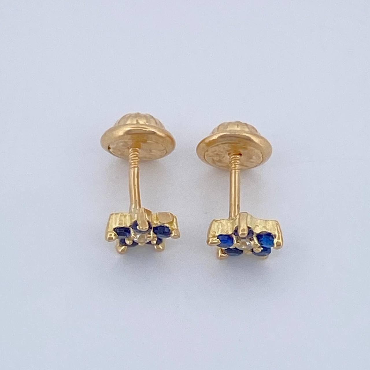 Topos Flor 0.8gr / 5.38mm Oro Amarillo 18K %