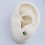 Topos Flor 0.8gr / 5.38mm Oro Amarillo 18K %