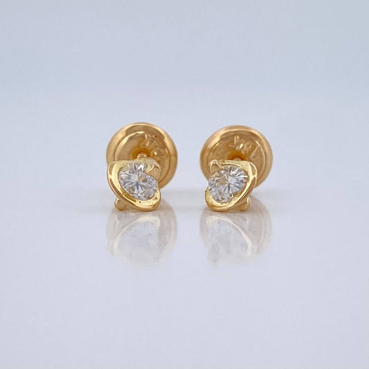 Topos Saturno 0.8gr / 4.7mm Oro Amarillo 18K %