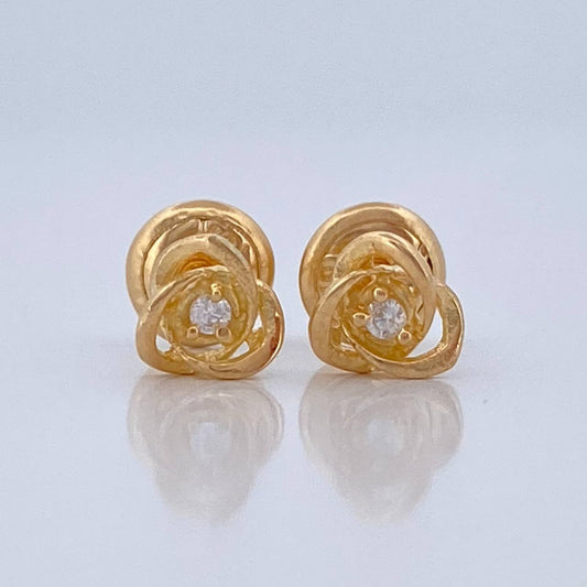 Topos Rosa 0.7gr / 5.38mm Oro Amarillo 18K %