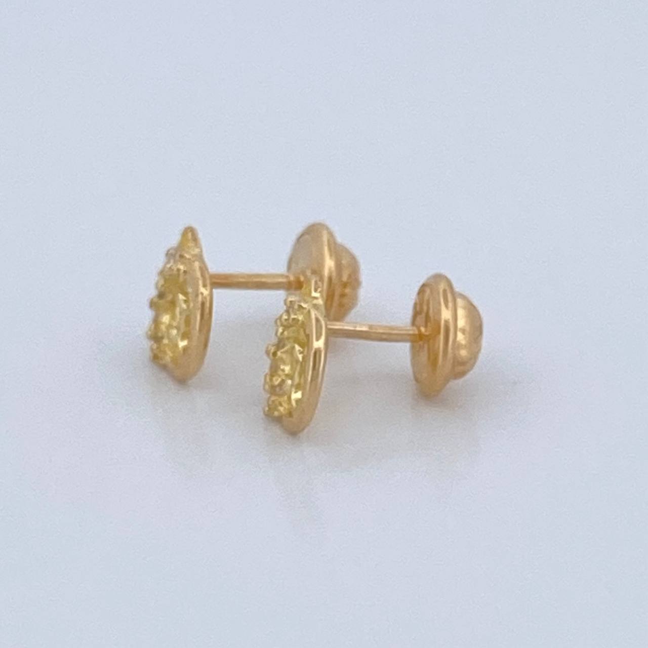 Topos Rostro Oso 0.85gr / 5.85mm Oro Amarillo 18K %