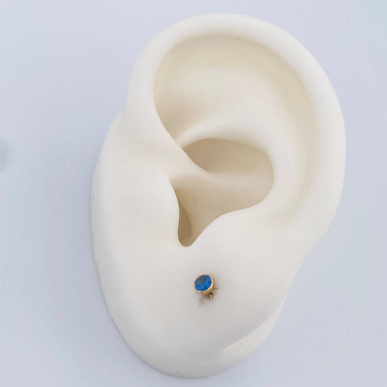 Topos Bisel 0.45gr / 3.2mm Oro Amarillo 18K %