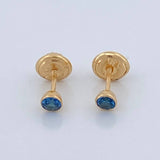 Topos Bisel 0.45gr / 3.2mm Oro Amarillo 18K %