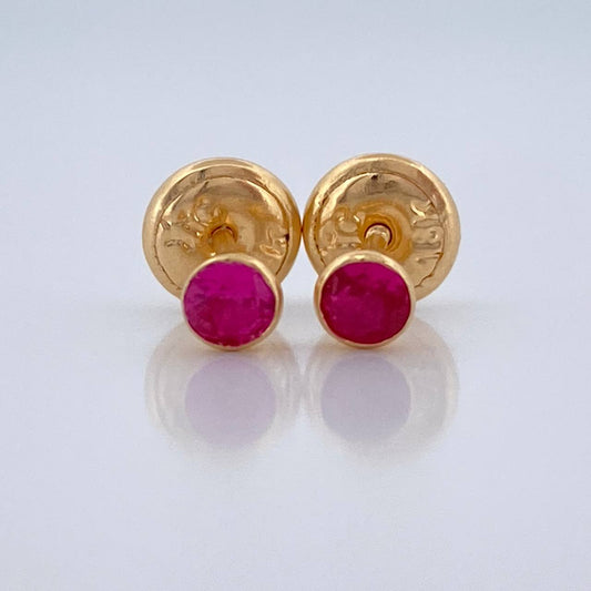 Topos Bisel 0.45gr / 3.2mm Oro Amarillo 18K %