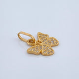 Dije Mariposa 0.9gr / 3/4 in / Oro Amarillo 18K &