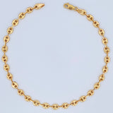 Tobillera GC 5.45gr / 10 1/2 in / 4.9mm Oro Amarillo 18K %