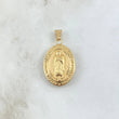 Dije Virgen Guadalupe 3.1gr / 3.5cm / Ovalo Oro Amarillo 18K