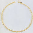 Figaro Bracelet 0.75gr / 7 1/2 in / 1.9mm Yellow Gold +1 18K *