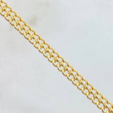 Pulso Sedusa 3.55gr / 7 1/2 in / 6mm Oro Amarillo +3 18K