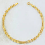 Pulso Sedusa 2gr / 7 1/2 in / 4mm Oro Amarillo +3 18K *