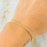 Pulso Sedusa 1.9gr / 7 1/2 in / Oro Amarillo +3 18K