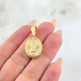 Dije Virgen Guadalupe 1.55gr / 1 1/4 in / Oro Amarillo 18K ©
