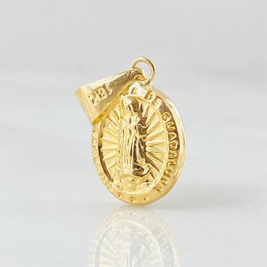 Dije Virgen Guadalupe 0.85gr / 1 in / Oro Amarillo 18K ©