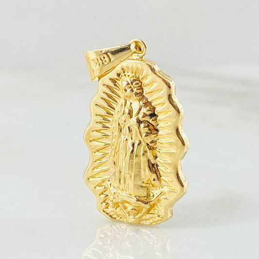 Dije Virgen Guadalupe 2.3gr / 1 1/2 in / Oro Amarillo 18K ©