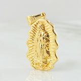 Dije Virgen Guadalupe 2.2gr / 1 1/2 in / Oro Amarillo 18K ©
