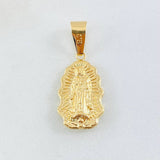 Dije Virgen Guadalupe 1.3gr / 1 1/4 in / Oro Amarillo 18K ©