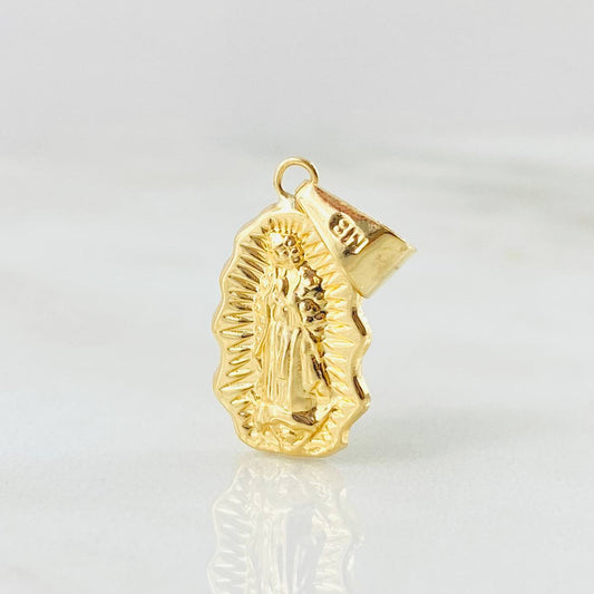 Dije Virgen Guadalupe 1.05gr / 1 in / Oro Amarillo 18K