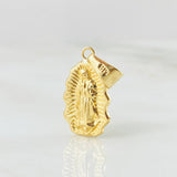 Dije Virgen Guadalupe 1.05gr / 1 in / Oro Amarillo 18K