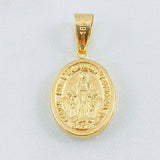 Dije Virgen Milagrosa 1.55gr / 1 1/4 in / Oro Amarillo 18K ©