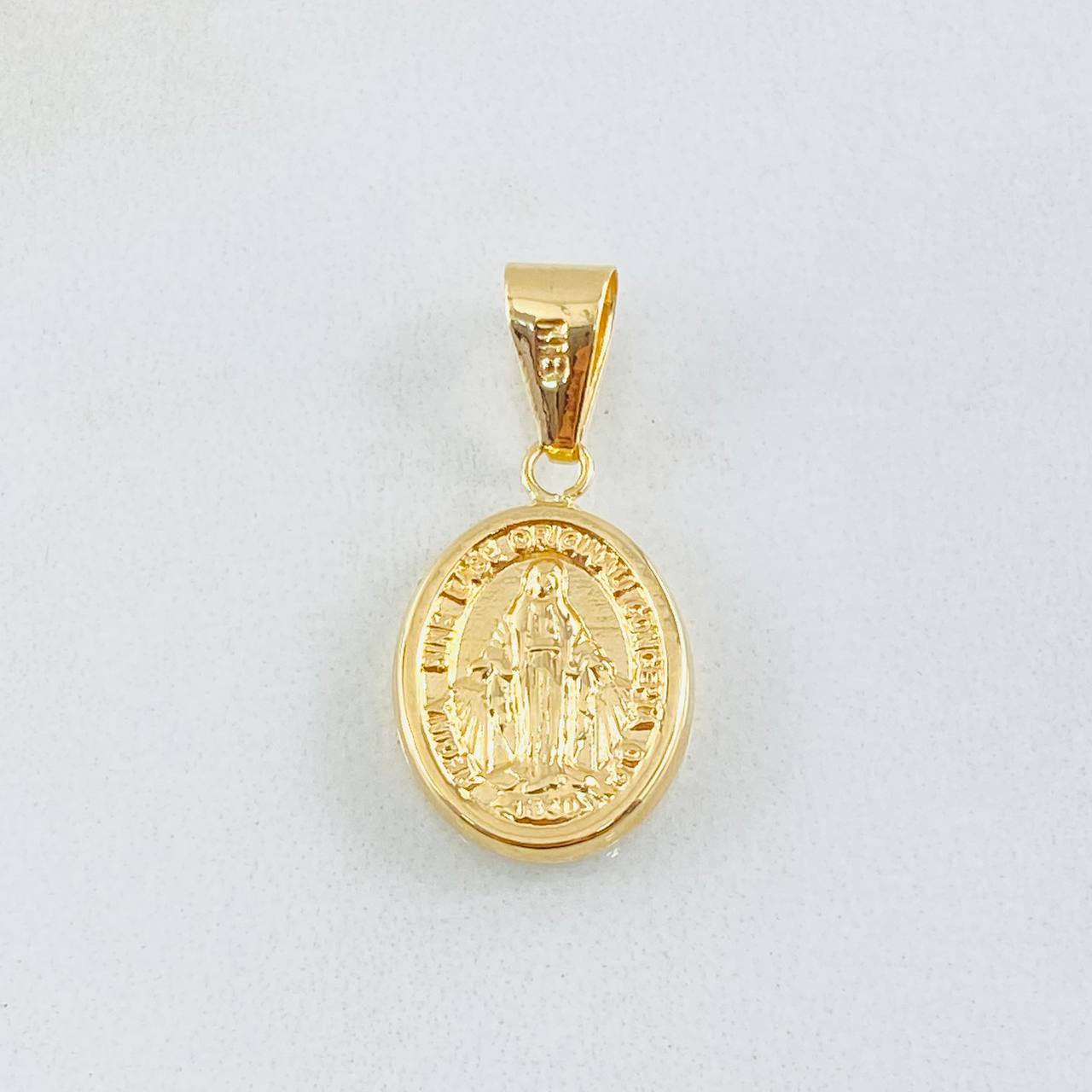 Dije Virgen Milagrosa 1gr / 1 in / Oro Amarillo 18K ©