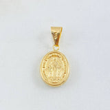 Dije Virgen Milagrosa 1gr / 1 in / Oro Amarillo 18K ©