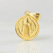Dije San Benito 1.25gr / 1 in / Oro Amarillo 18K ©