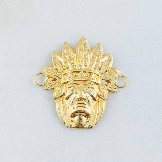 Indian Charm 2gr / 1in / 18K Gold