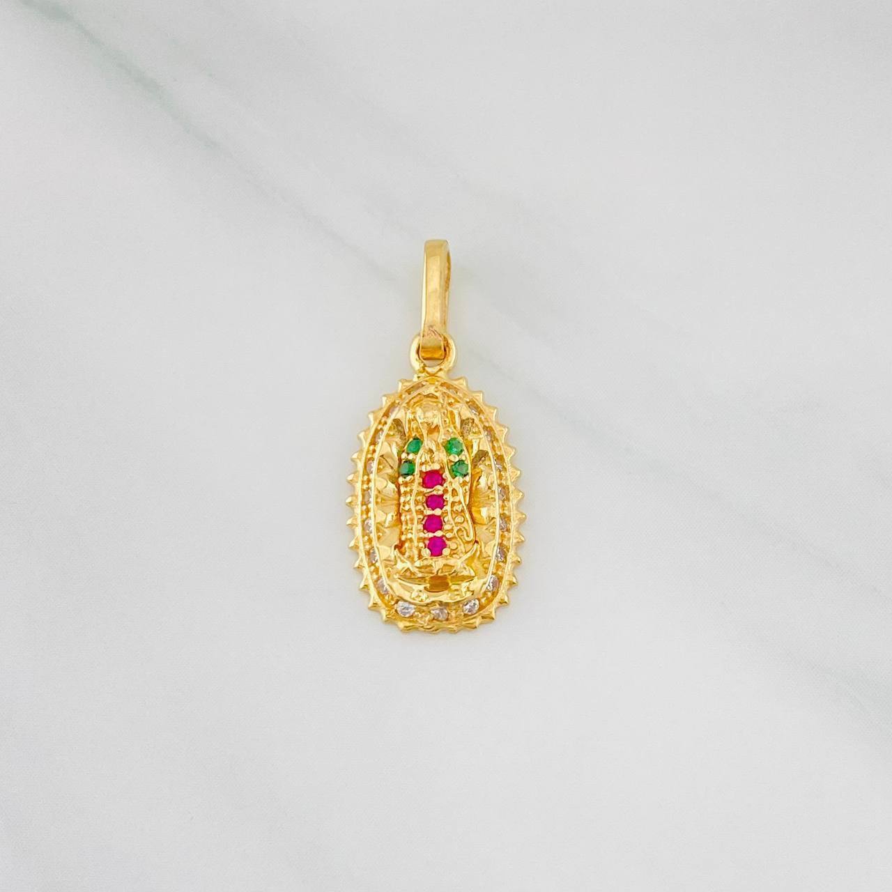 Dije Virgen de Guadalupe 1.45g / 3/4 in Oro Amarillo 18K