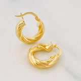 Candongas Mary 2.65g / 3/4 in Oro Amarillo 18K