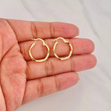 Candongas Eve 1.15g / 3/4 in Oro Amarillo 18K