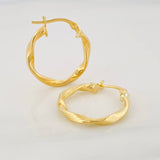 Candongas Mai 1.25g / 3/4 in Oro Amarillo 18K