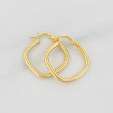 Candongas Rombo 1.45g / 3/4 in Oro Amarillo 18K