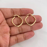 Candongas Rombo 1.45g / 3/4 in Oro Amarillo 18K