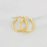 Candongas Mary 1.15g / 3/4 in Oro Amarillo 18K