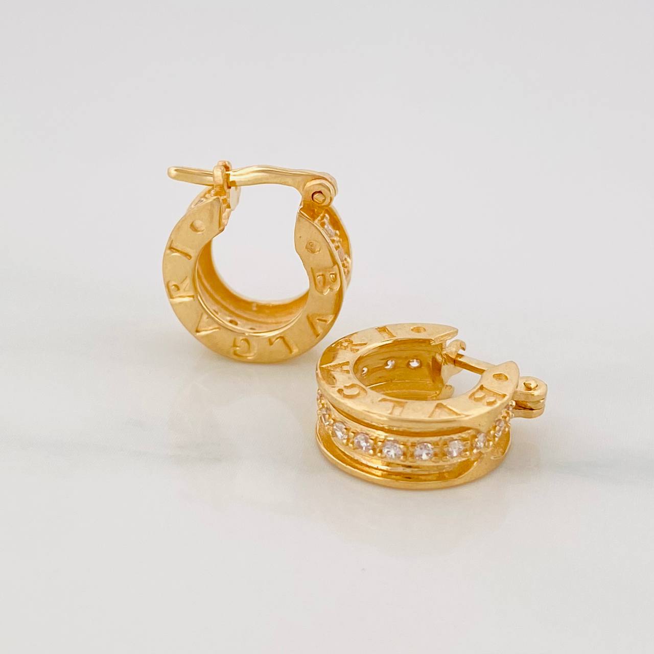 Candongas Bv 4.7g / 1/2 in Oro Amarillo 18K