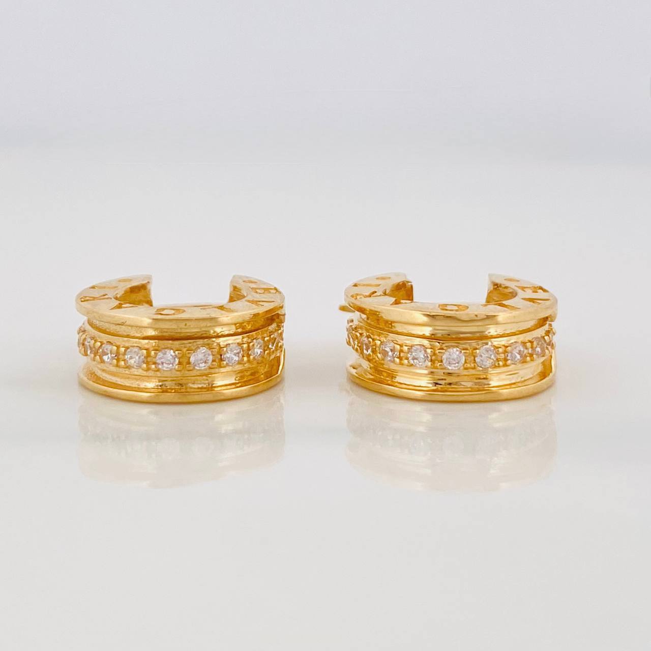Candongas Bv 4.7g / 1/2 in Oro Amarillo 18K