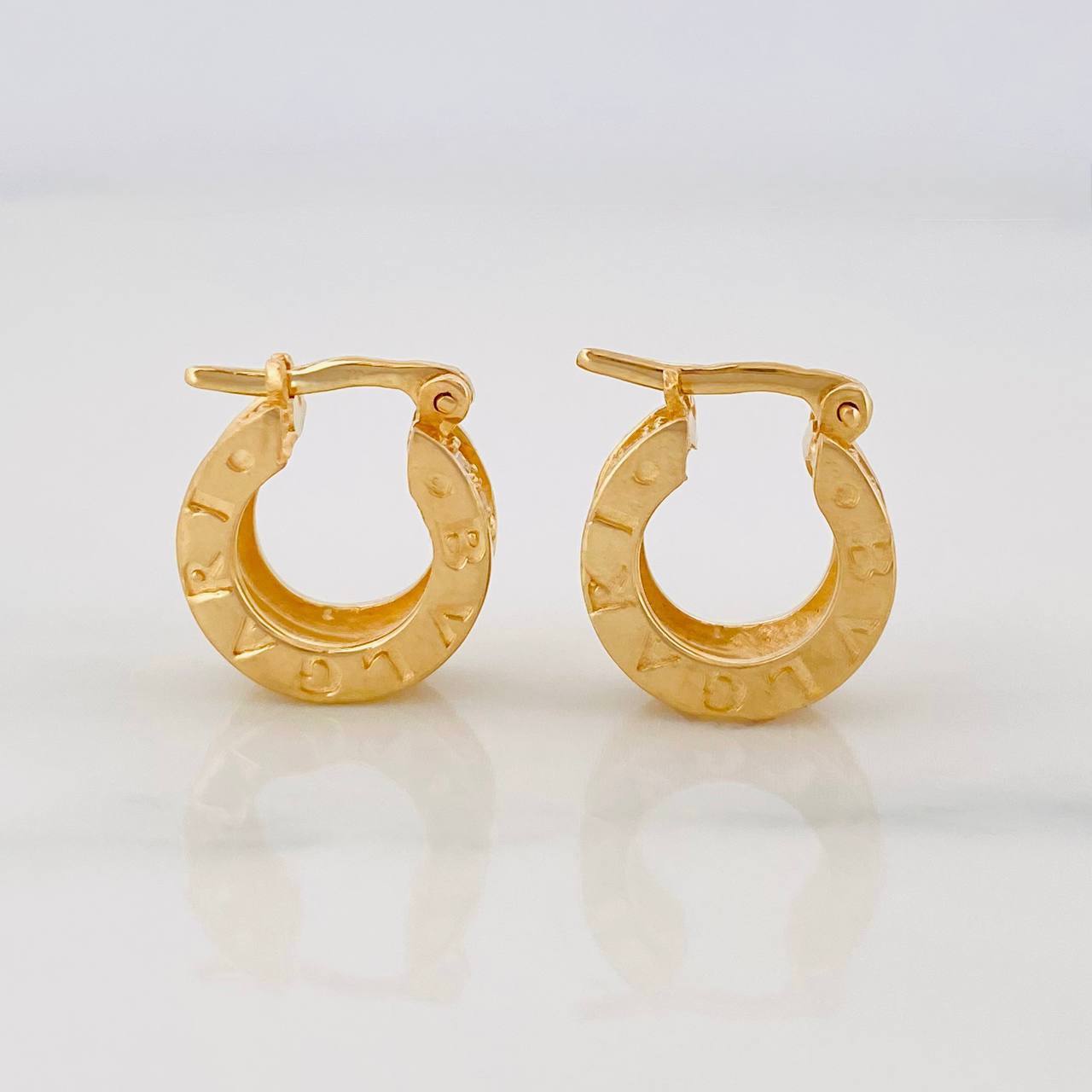 Candongas Bv 4.7g / 1/2 in Oro Amarillo 18K