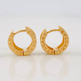Candongas Bv 5.7g / 1/2 in Oro Amarillo 18K