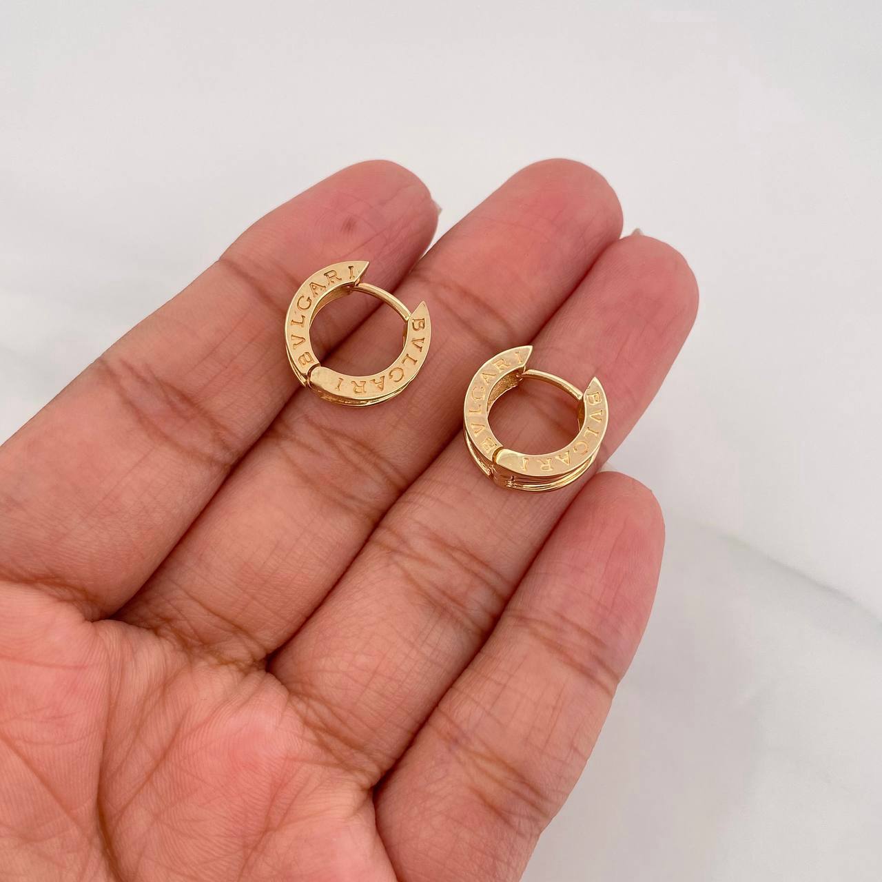 Candongas Bv 5.7g / 1/2 in Oro Amarillo 18K