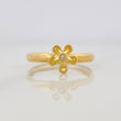 Flower Ring 1g / T7 1/4 Yellow Gold 18K