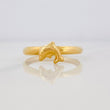 Dolphin Ring 1g / T7 3/4 Yellow Gold 18K
