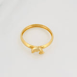 Dolphin Ring 1g / T7 3/4 Yellow Gold 18K
