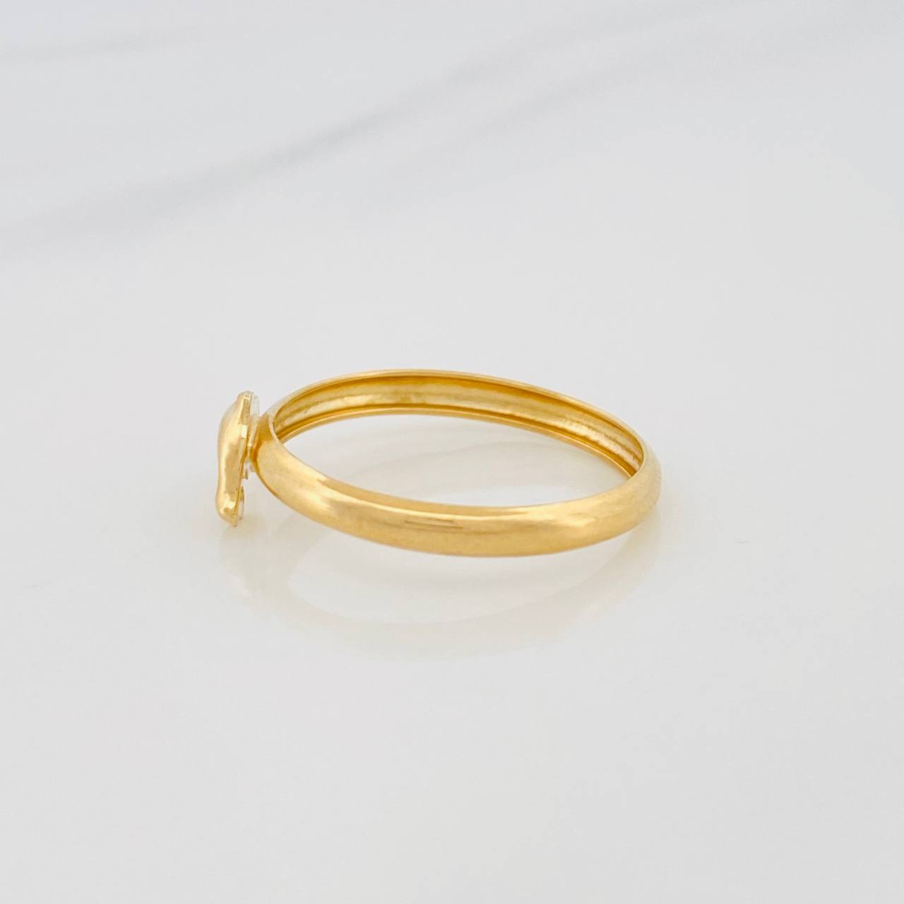Dolphin Ring 1g / T7 3/4 Yellow Gold 18K