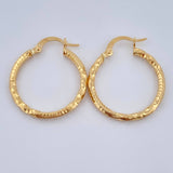 Abel Hoop Earrings 1.55gr / 0.8in / 18K Gold