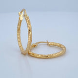 Abel Hoop Earrings 1.55gr / 0.8in / 18K Gold