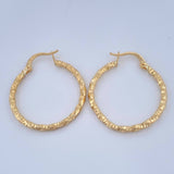 Majo Hoop Earrings 1.65gr / 3/4 in / 18K Gold