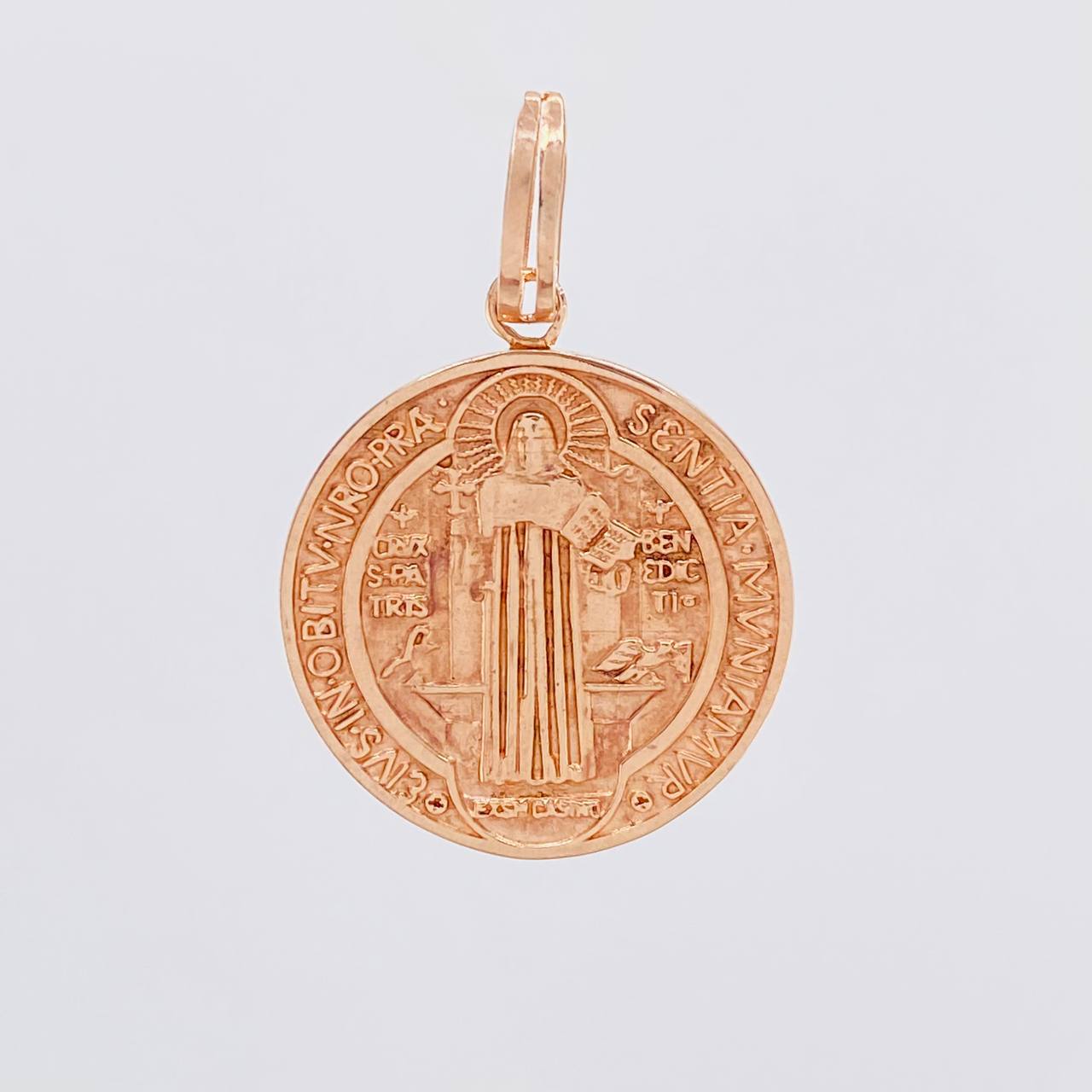 Pendant San Benito 11.4g / 1 1/2 in Rose Gold 18K
